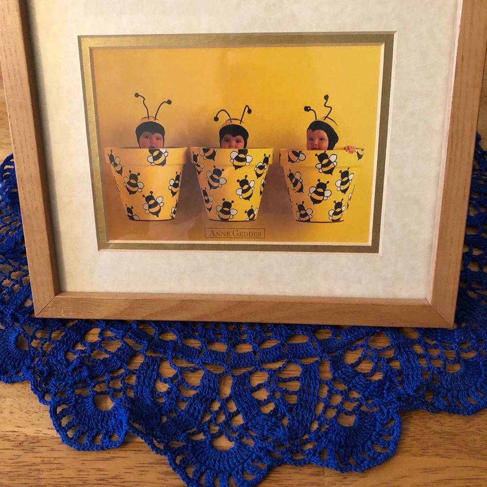Framed litho print